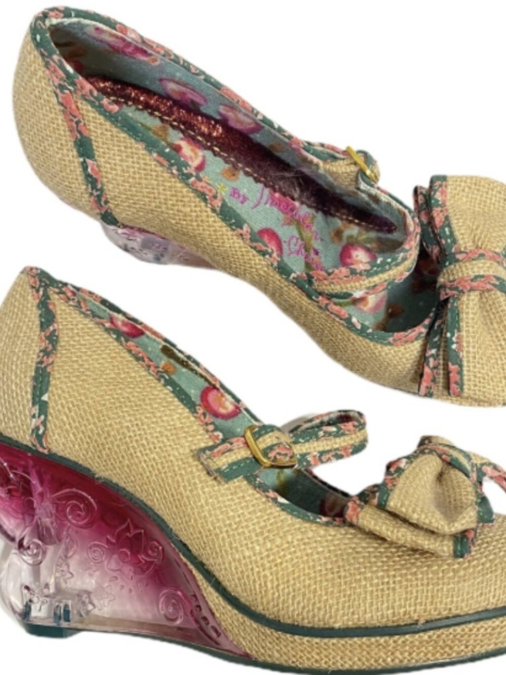 Irregular Choice Mutiny Wedge Heels sz 7